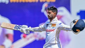 নিশাঙ্কার সেঞ্চুরিতে বড় রানের পথে শ্রীলঙ্কা