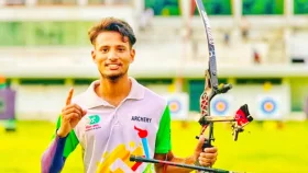 এশিয়ান আরচারিতে ৬ বছর পর বাংলাদেশকে সোনা এনে দিলেন আলিফ