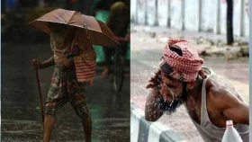 বৃষ্টির ধারা থামছে না, গরমও কমছে না তেমন