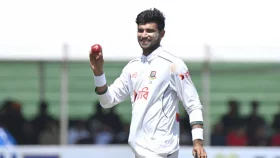 নাঈমের পাঁচ উইকেটে লিড নিল বাংলাদেশ