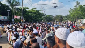 নরসিংদীতে নিহত ছাত্রদল কর্মীর দাফন সম্পন্ন, বিচারের দাবিতে বিক্ষোভ