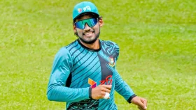 আবারও আঙুলে চোট, অনুশীলন ছাড়লেন শান্ত
