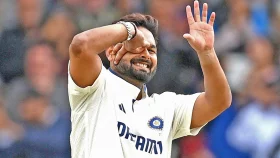 ডিগবাজির পর পান্তের এমন উদযাপনের রহস্য কি