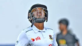 লিটনের পর মুশফিকও আউট, বাংলাদেশের ৬ উইকেট নেই