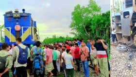 নীলফামারীতে ট্রেনে কাটা পড়ে প্রাণ হারালো দুই রাজমিস্ত্রি