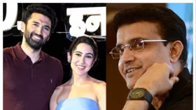 হঠাৎ গাঙ্গুলির বাড়িতে সারা-আদিত্য