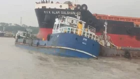 পশুর নদীতে ডুবে গেল কার্গো জাহাজ