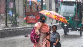 দেশজুড়ে বৃষ্টির পূর্বাভাস, দক্ষিণাঞ্চলে ভারী বর্ষণের সম্ভাবনা