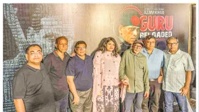 মঞ্চে আবারও আজম খানের 'উচ্চারণ' ব্যান্ড,