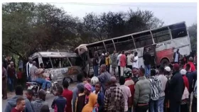 তানজানিয়ায় বাস পুড়ে ৩৮ জনের মৃত্যু