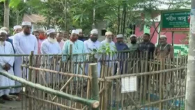 রংপুরের জামায়াত নেতাকর্মীদের আবু সাঈদের কবর জিয়ারত&nbsp;
