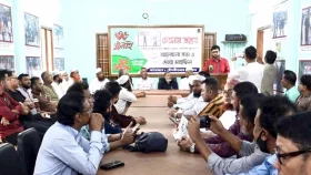 মৌলভীবাজারে জুলাই বিপ্লব স্মরণে প্রেস ক্লাবে ৩৬ দিনের কর্মসূচি শুরু