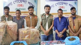 মৌলভীবাজারে বিপুল পরিমাণ ইয়াবা-গাঁজাসহ গ্রেপ্তার ২