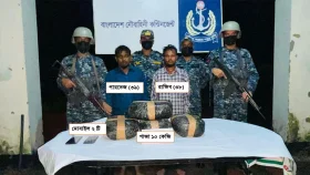 তালতলীতে ১০ কেজি গাঁজাসহ আটক ২