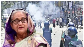 শেখ হাসিনার নির্দেশেই নির্বিচারে গুলি, অডিও ফাঁস