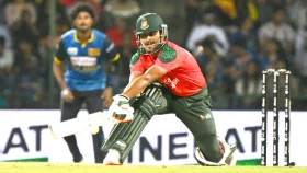 ৬ ওভারে ৫৪ বাকি ১৬ ওভারে ১০০, বাংলাদেশের রান ১৫৪/৫