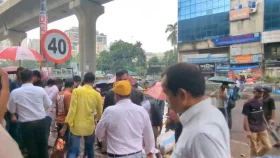 বাংলামোটরে ককটেল নিষ্ক্রিয় করল নিরাপত্তা বাহিনী