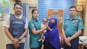 চট্টগ্রাম থেকে অপহৃত শিশু মিয়ানমার সীমান্ত থেকে উদ্ধার