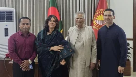 বোনকে নিয়ে ড. ইউনূসের সঙ্গে দেখা করলেন সোহেল তাজ
