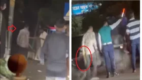 ধানমন্ডিতে জনসমক্ষে চাপাতি হাতে ছিনতাই