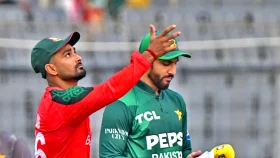 ৯  হারের পর অবশেষে টস জিতলেন লিটন, তাসকিনকে নিয়ে ফিল্ডিংয়ে বাংলাদেশ