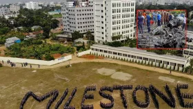 &lsquo;ভয় নয়, ন্যায়বিচার চাই&rsquo;&mdash;মাইলস্টোন শিক্ষার্থীদের ৬ দফা দাবি