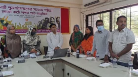 শিবচরে জুলাই পুনর্জাগরণে সমাজ গঠনে লাখো কণ্ঠে শপথ পাঠ