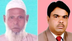 শ্রীপুরে দুই ঘন্টার ব্যবধানে বাবা ছেলের মৃত্যু
