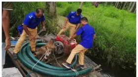 মেঘনা থেকে বালু উত্তোলনের ড্রেজার মেশিন জব্দ