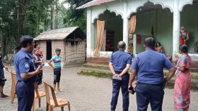 মাদারীপুরে দুই মন্দিরের মূর্তি ভাঙচুর