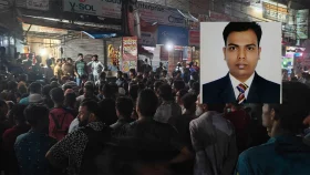 ফুটপাতে চাঁদাবাজি নিয়ে বিকালে লাইভ, রাতে সাংবাদিককে কুপিয়ে হত্যা