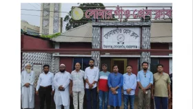 সাংবাদিক হত্যার প্রতিবাদে সোনারগাঁও প্রেস ক্লাবের মানববন্ধন&nbsp;