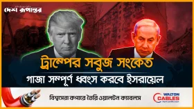 ইসরায়েলকে গাজা দখলের অনুমতি দিলেন ডোনাল্ড ট্রাম্প