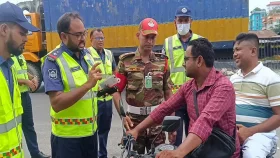 ঢাকা-চট্টগ্রাম মহাসড়কে শৃঙ্খলা ফেরাতে যৌথবাহিনীর অভিযান