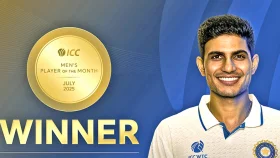 জুলাইয়ের সেরা শুবমান গিল পেছনে ফেললেন বাবর আজমকে &nbsp;