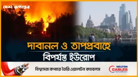 ইউরোপে দাবানল ও তাপপ্রবাহে নিহত ৩