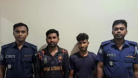 মাধবপুরে পুলিশের ওপর হামলার ঘটনায় আটক ২