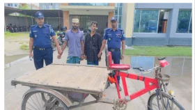 মাদারীপুরে ভ্যান চালক হত্যা মামলায় গ্রেপ্তার ২