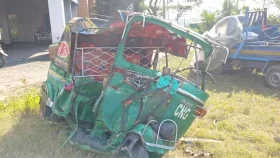 কিশোরগঞ্জে সড়ক দুর্ঘটনায় দাদি-নাতনি নিহত