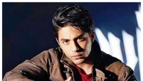 প্রকাশ্যে এল শাহরুখপুত্রের অভিনয়