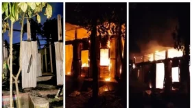 মুন্সীগঞ্জে &lsquo;হৃদয় বাঘ&rsquo; নিহতের পর ৮ বাড়িতে অগ্নিসংযোগ
