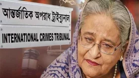 হাসিনার মামলা সরাসরি সম্প্রচারে ১৭ ভিডিও উপস্থাপন