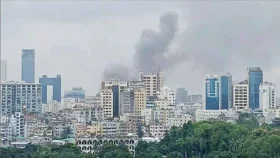 মহাখালীর সাততলা বস্তির আগুন নিয়ন্ত্রণে