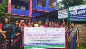 শ্যামনগরে নারীদের জীবন-জীবিকার মান উন্নয়নে প্রশিক্ষণ