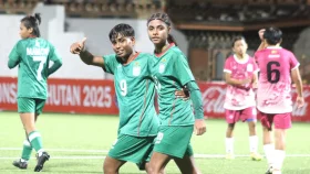 আলপির জোড়ায় ভুটানকে হারিয়ে সাফ শুরু মেয়েদের