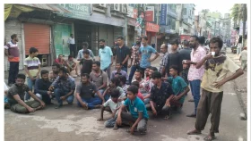 জামালপুর তিন ঘণ্টায় হরতাল শেষ, যান চলাচল স্বাভাবিক