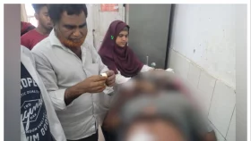 টঙ্গীতে সম্পত্তি লিখে না দেওয়ায় বাবাকে কুপিয়ে জখম