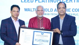 লিড প্লাটিনাম সনদ পেল ওয়ালটনের পরিবেশবান্ধব মোল্ড অ্যান্ড ডাই ফ্যাক্টরি