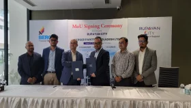 রূপায়ণ সিটি উত্তরা ও বার্জার পেইন্টসের মধ্যে সমঝোতা চুক্তি