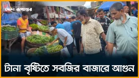 LIVE: টানা বৃষ্টিতে সবজির বাজারে আ/গু/ন, কারওয়ান বাজার থেকে সরাসরি...
